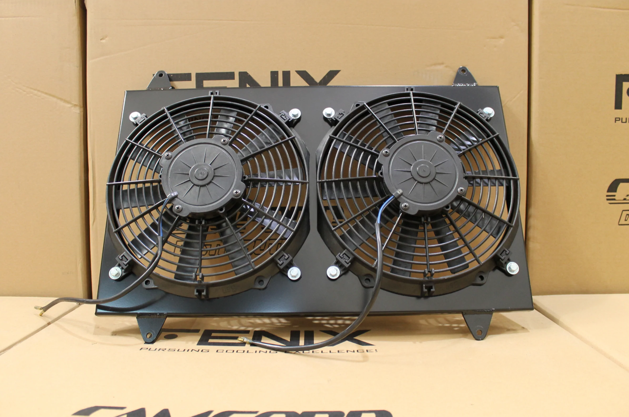 Holden Kingswood HQ-HZ/Torana LH-LX Chev V8 Full Alloy Performance Radiator & Fan Shroud Kit