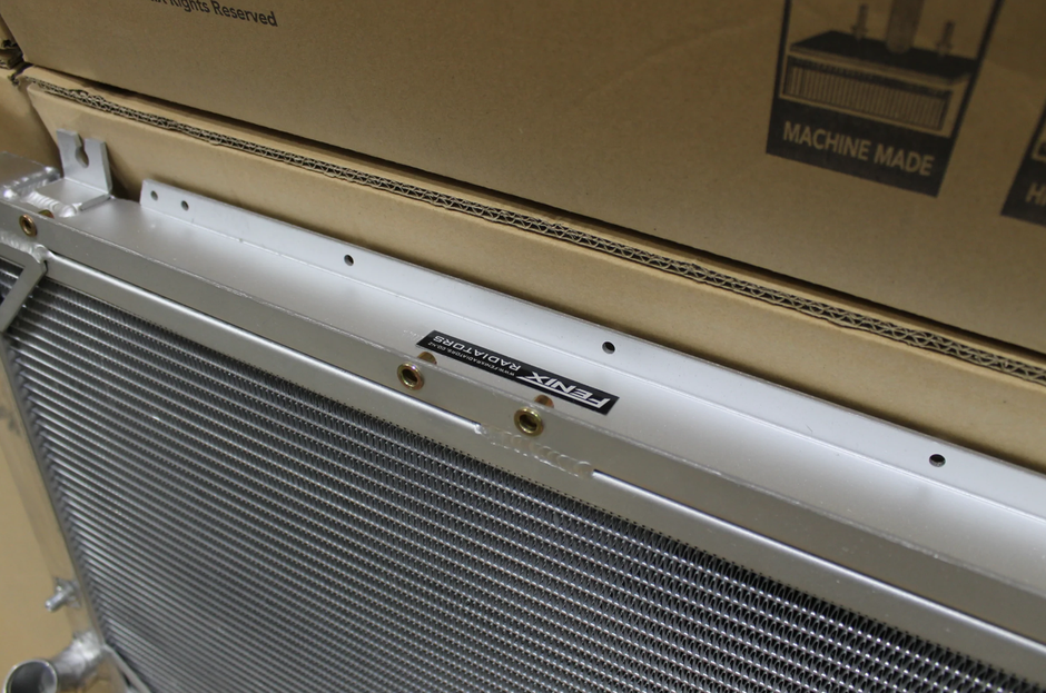 Nissan GQ Patrol Diesel Full Alloy Performance Radiator - Polished