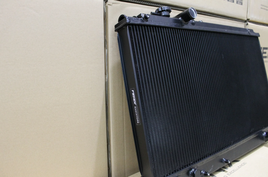 Toyota Supra JZA80 Full Alloy Performance Radiator - Black