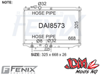 FENIX OEM Replacement Radiator Suits Daihatsu Applause