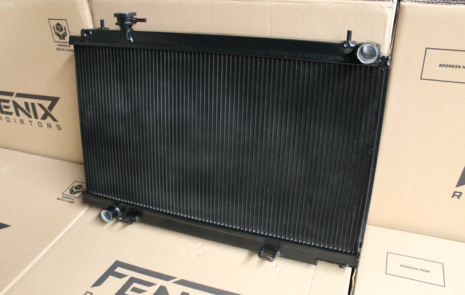 Nissan 350Z Full Alloy Performance Radiator - Black