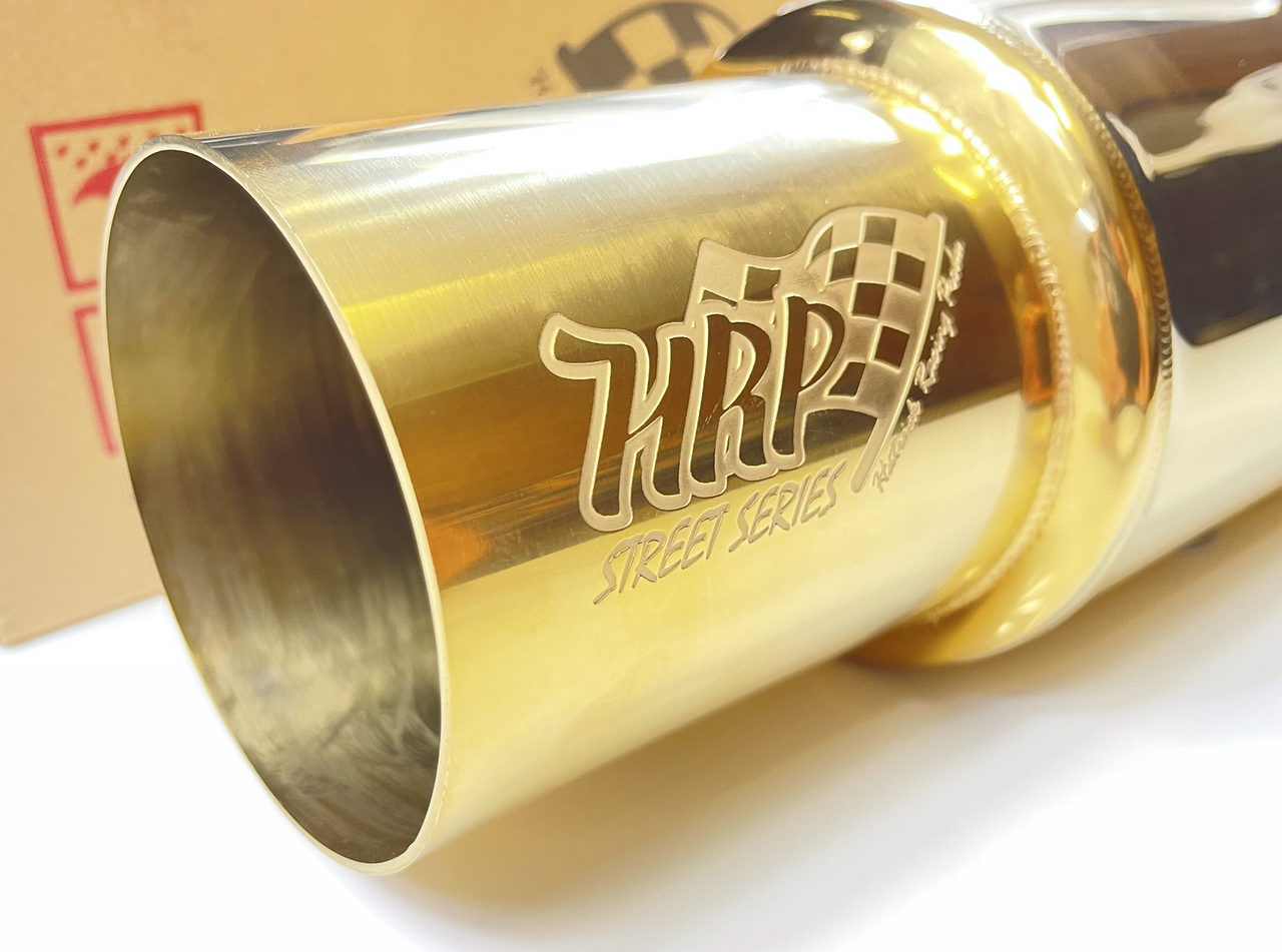 HRP Cannon Muffler (Gold Finish) 2.5