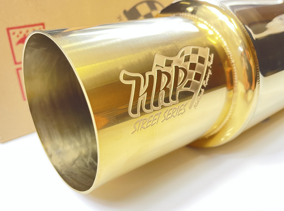 HRP Cannon Muffler (Gold Finish) 2.5