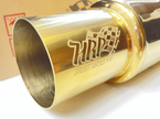 HRP Cannon Muffler (Gold Finish) 2.5