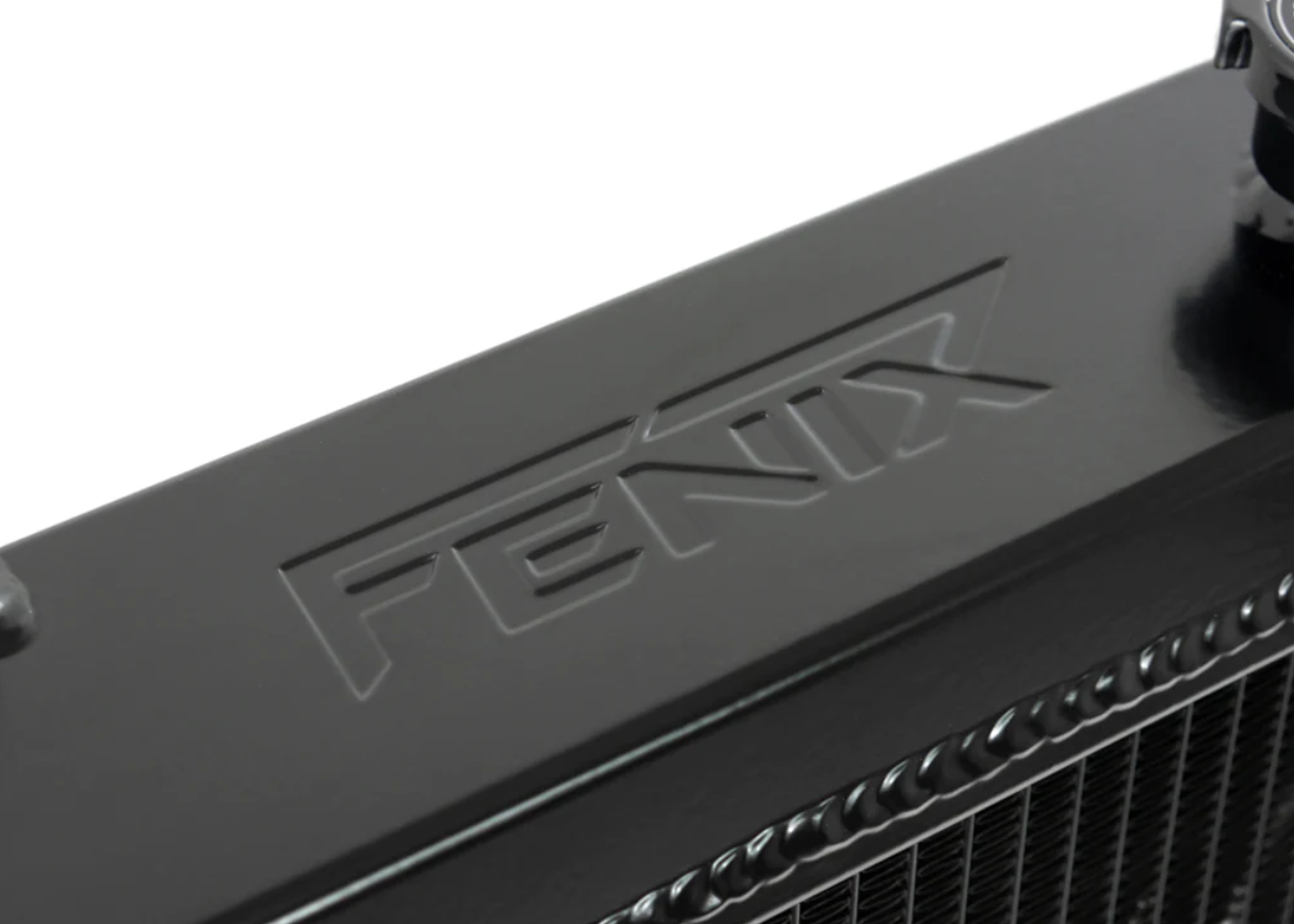 Toyota KE70 Corolla Full Alloy Performance Radiator - Black