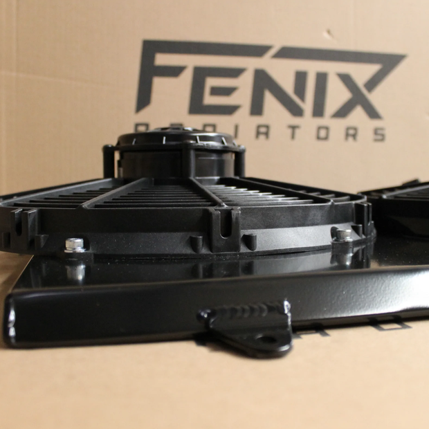 FENIX Holden VL Commodore RB30 Custom Built Shroud & Twin 12" Spal Fans