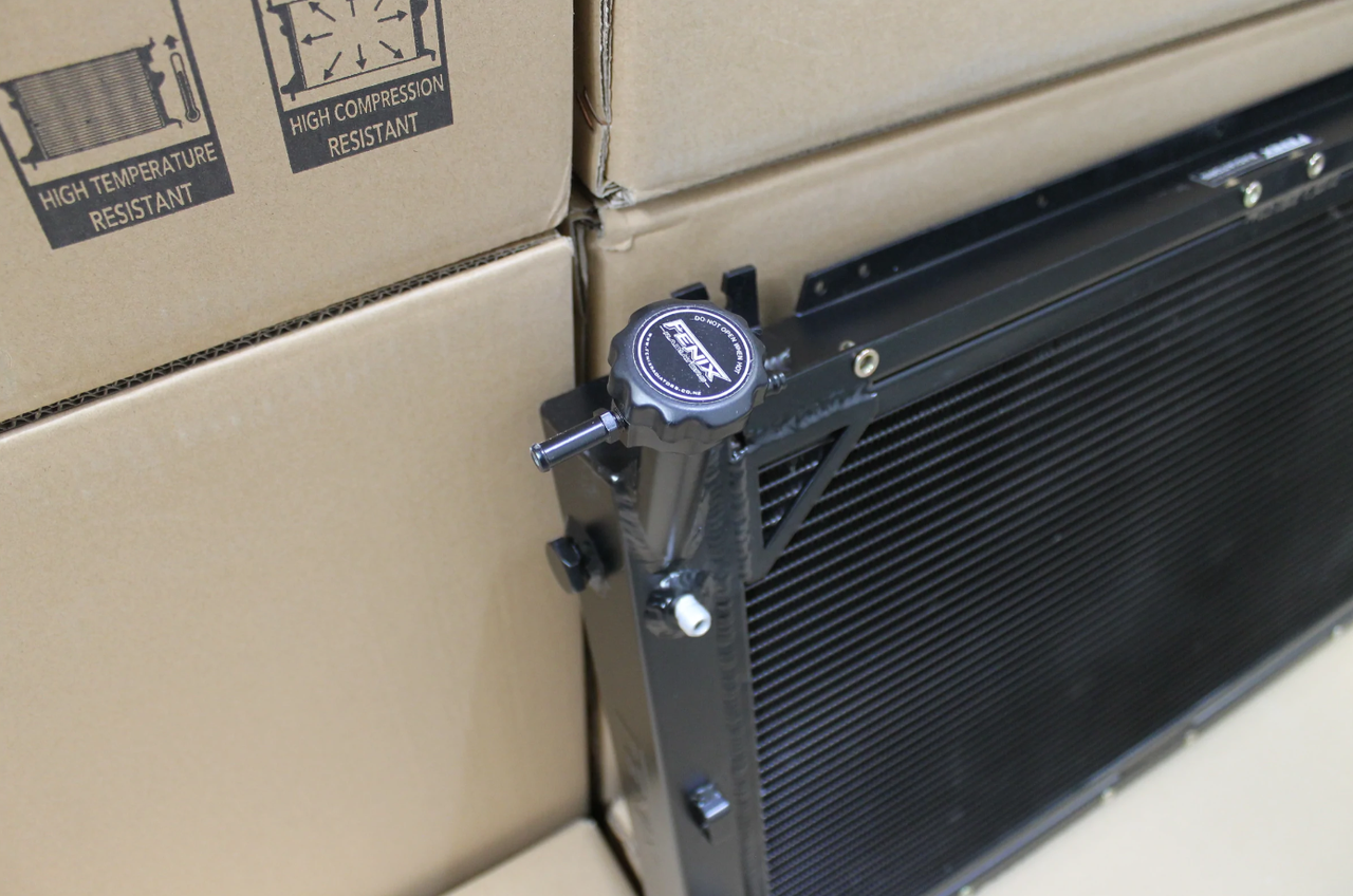 Nissan GQ Patrol Diesel Full Alloy Performance Radiator - Black
