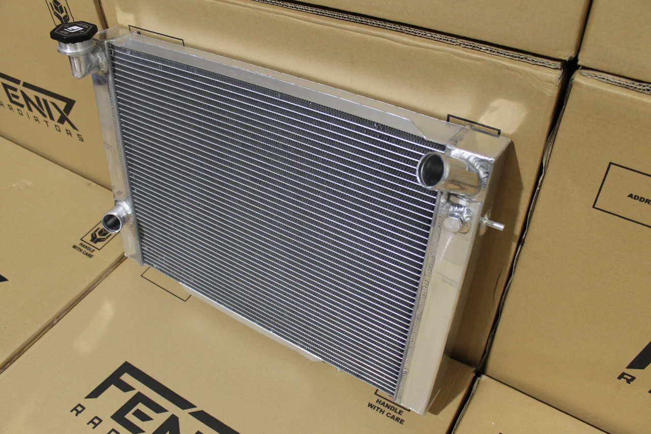 Holden VB-VC-VH-VK V8 Full Alloy Performance Radiator - Polished