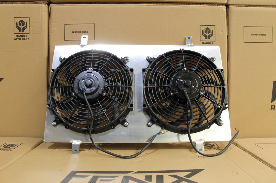 Nissan Skyline R32 GTS-T-GT-R Full Alloy Performance Radiator & Fan Shroud Kit