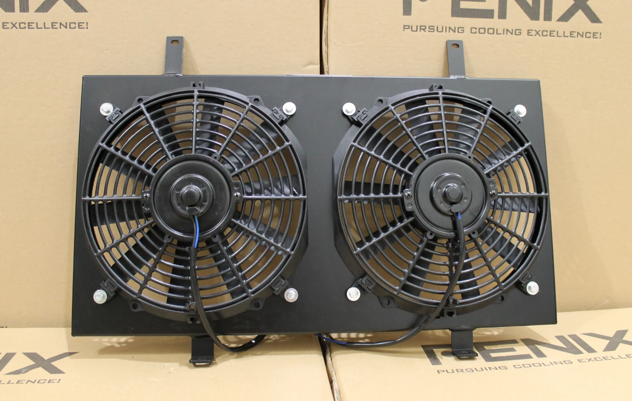 Nissan Silvia S14/S15 SR20DET Full Alloy Performance Radiator & Fan Shroud Kit