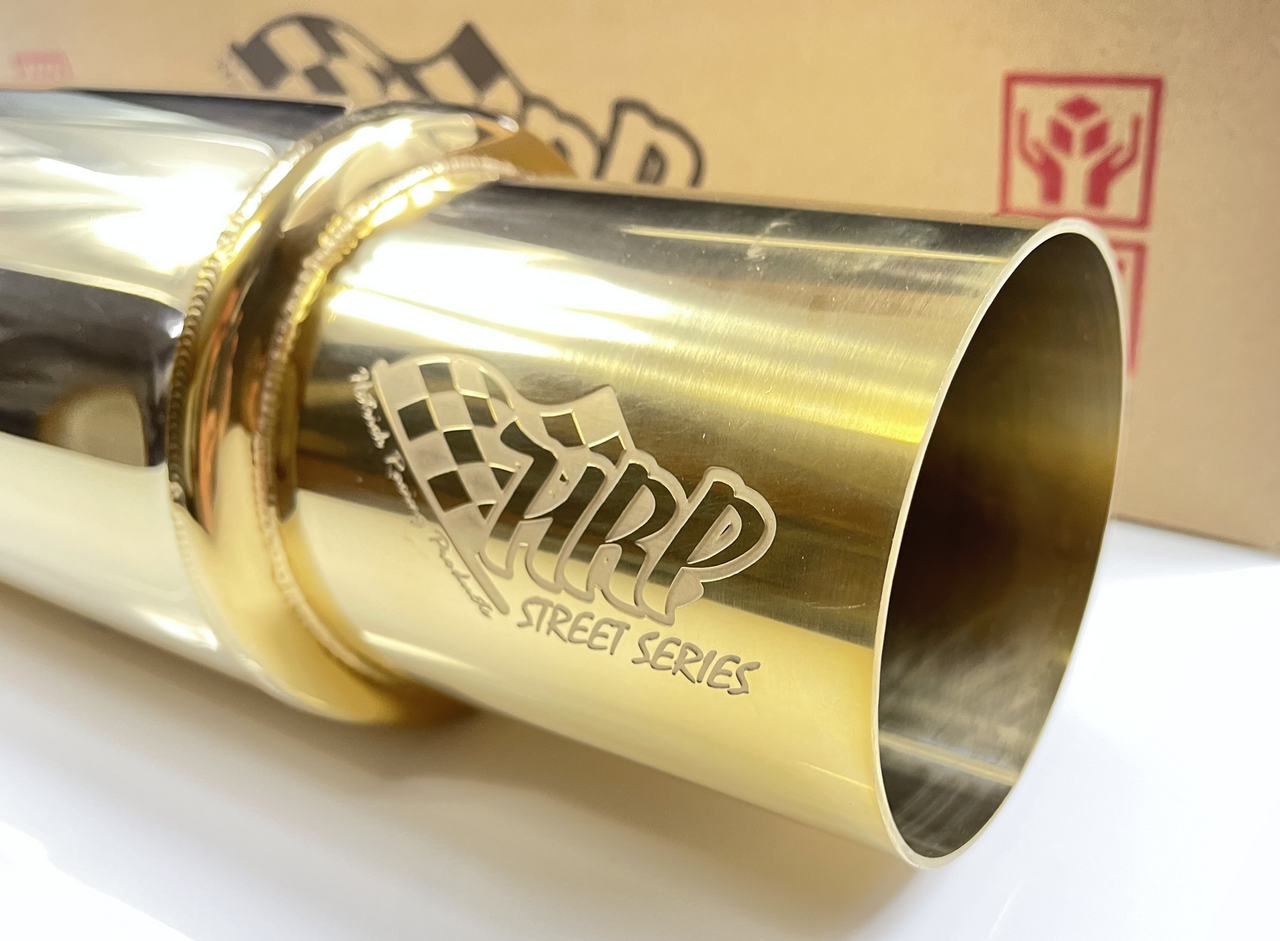 HRP Cannon Muffler (Gold Finish) 2.5