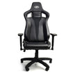 Executive Office Chair Black with Carbon Accents Gaming