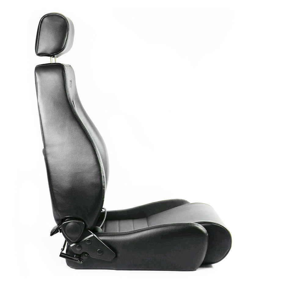 SAAS 4x4 Seat Black PU ADR Compliant
