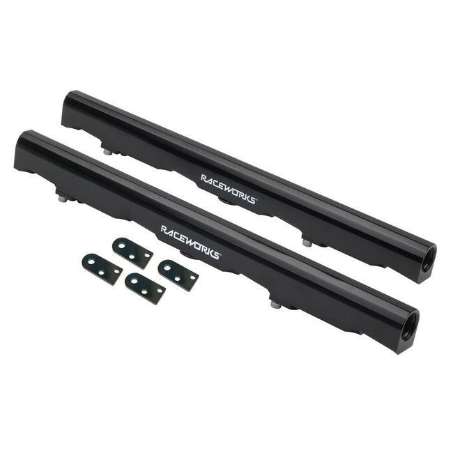 Raceworks Fuel Rails to suit Holden LS2/LS3/L76/L77/L98 6L/6.2L ALY-017BK