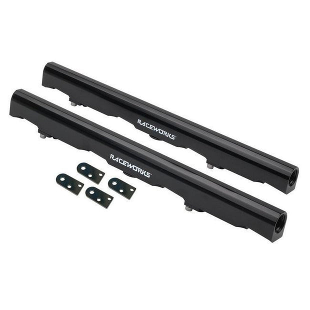 Raceworks Fuel Rails to suit Holden LS2/LS3/L76/L77/L98 6L/6.2L ALY-017BK