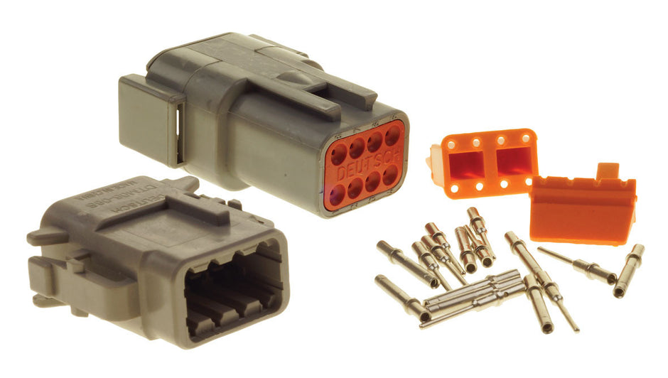 Raceworks Deutsch DTM 8-Way Connector Kit CPS-122