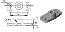 Turbosmart Fuel Rail Adaptor Suits Honda TS-0402-1004
