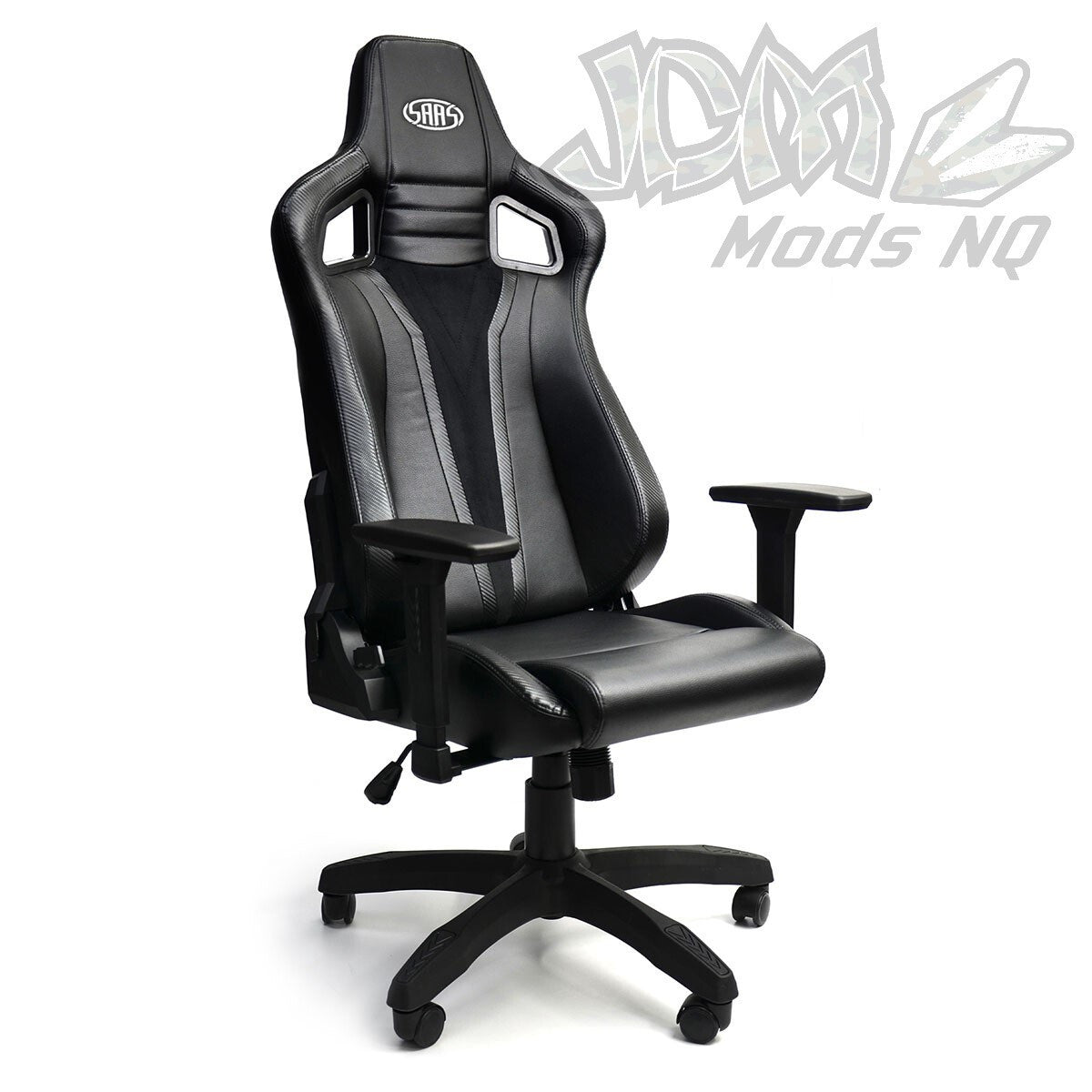 Executive Office Chair Black with Carbon Accents Gaming – JDM Mods NQ