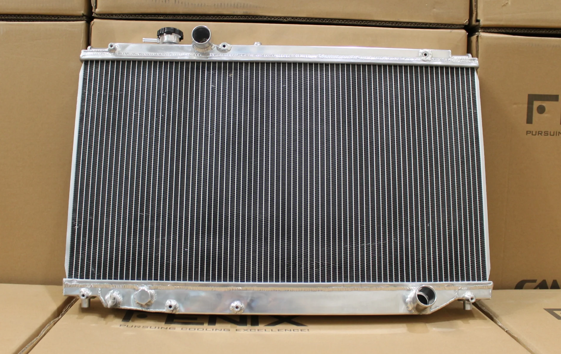 Toyota Supra JZA80 Full Alloy Performance Radiator - Polished