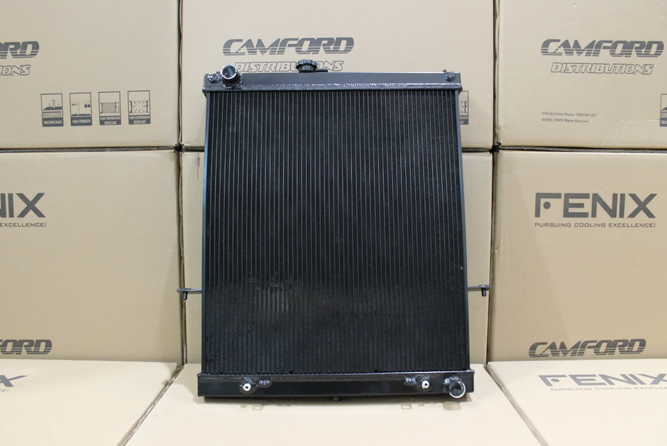 Nissan GU Patrol 4.8 TB48DE Full Aluminium Performance Radiator- Black