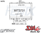 FENIX OEM Replacement Radiator Suits Mitsubishi Pajero iO QA