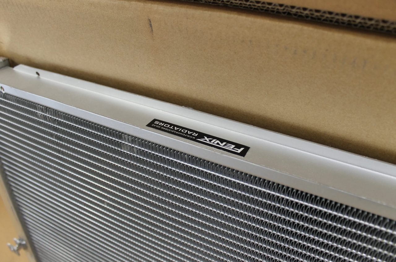 Ford BA-BF Fairmont Full Alloy Performance Radiator - Polished