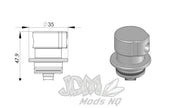 Raceworks OEM Fuel Rail FPR Adaptor 1/8