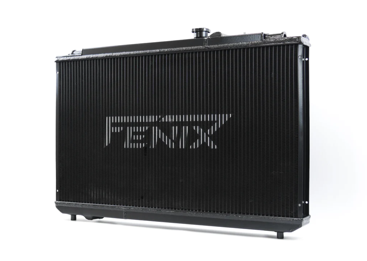 Toyota JZX100/110 Mark II, JZX100 Cresta/Chaser Full Alloy Performance Radiator Black