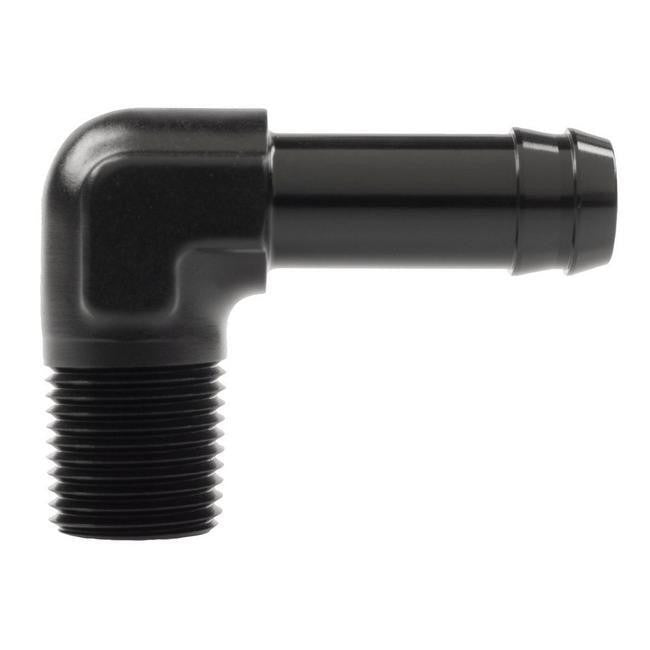 Raceworks Male NPT to Hose Barb 90 Degree Fittings