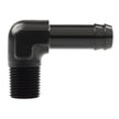 Raceworks Male NPT to Hose Barb 90 Degree Fittings