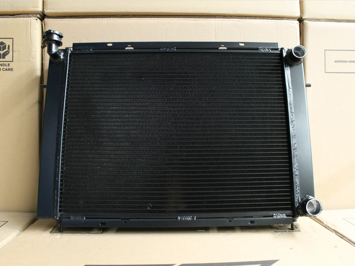 Holden VL Commodore/Calais RB30 Full Alloy Manual Radiator, Custom Built Shroud & 16