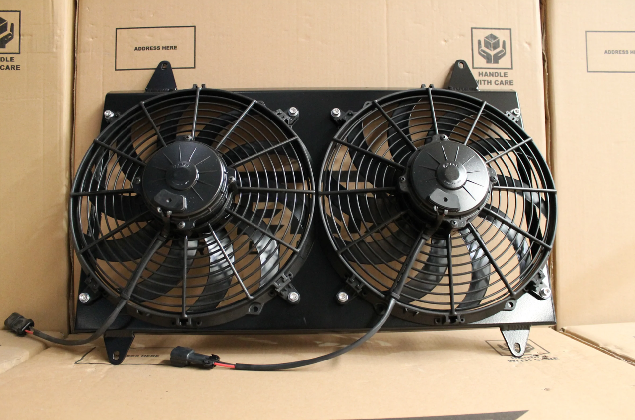 FENIX Holden Kingswood HQ-HZ /Torana 253 - 308 LH-LX Custom Shroud & Twin Spal 12