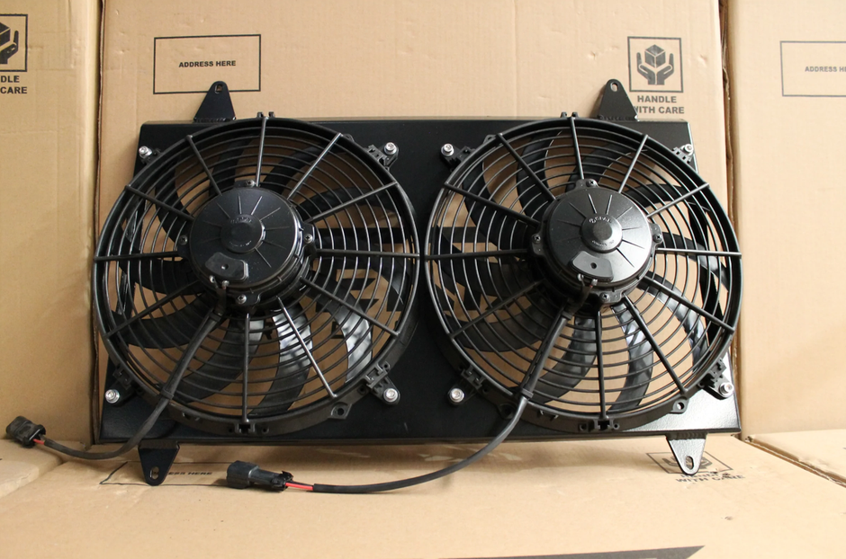 FENIX Holden Kingswood HQ-HZ /Torana 253 - 308 LH-LX Custom Shroud & Twin Spal 12" Fans