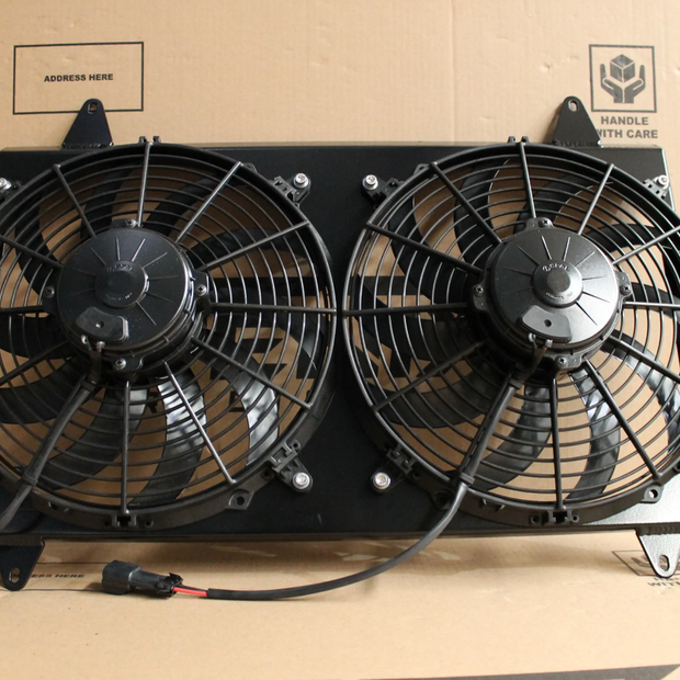 FENIX Holden Kingswood HQ-HZ /Torana 253 - 308 LH-LX Custom Shroud & Twin Spal 12" Fans
