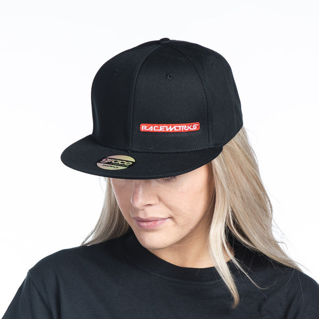 Raceworks "Raceworks Logo" Flat Peak Cap