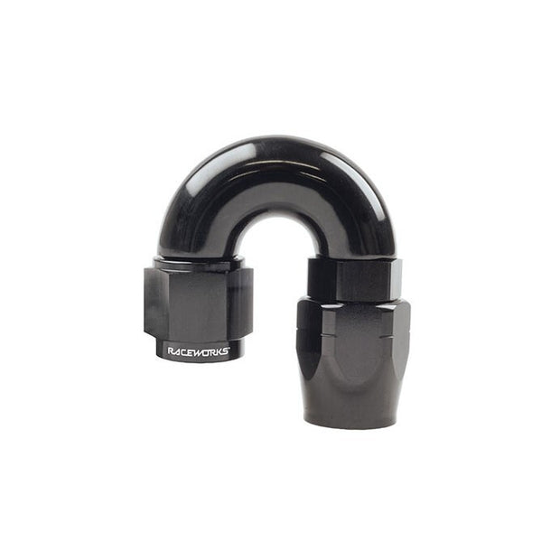 Raceworks Cutter Hose End 180deg Fittings