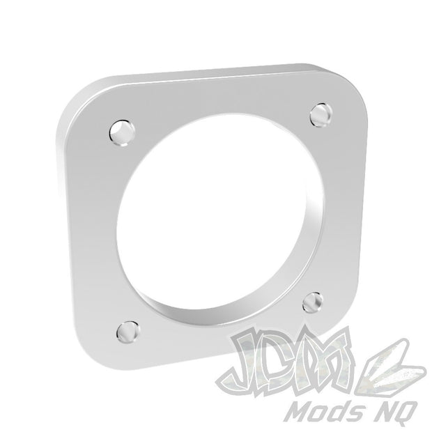 Proflow Throttle Body Adapter, Weld-on Flange, Billet Aluminium, Natural, 100mm Bore Size