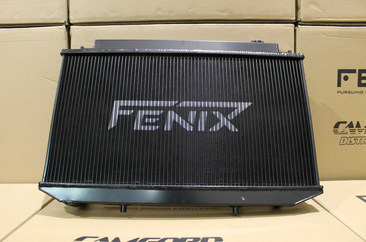 Toyota MX83 Cressida Full Alloy Performance Radiator - Black