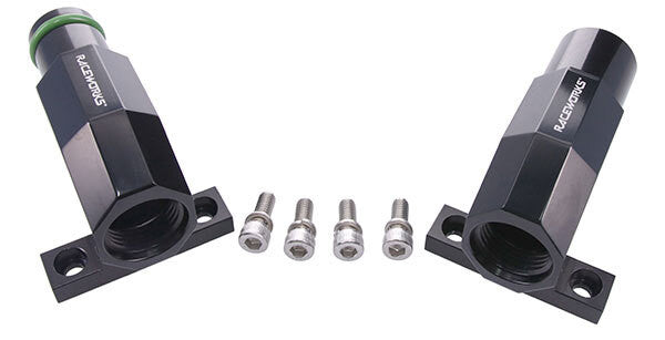 Raceworks AN-10 ORB Flex Sensor Flow Bypass Fitting - Suits ALY-151BK and FSA-023