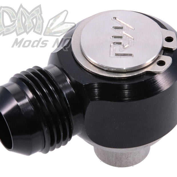 Raceworks AN-10 Low Profile Banjo Breather Adaptor Fitting - Nissan Skyline R32/R33 (RB20/RB25 Non Neo)