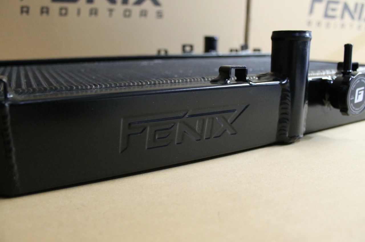 Mitsubishi Evolution 7-8-9 Full Alloy Performance Radiator - Black