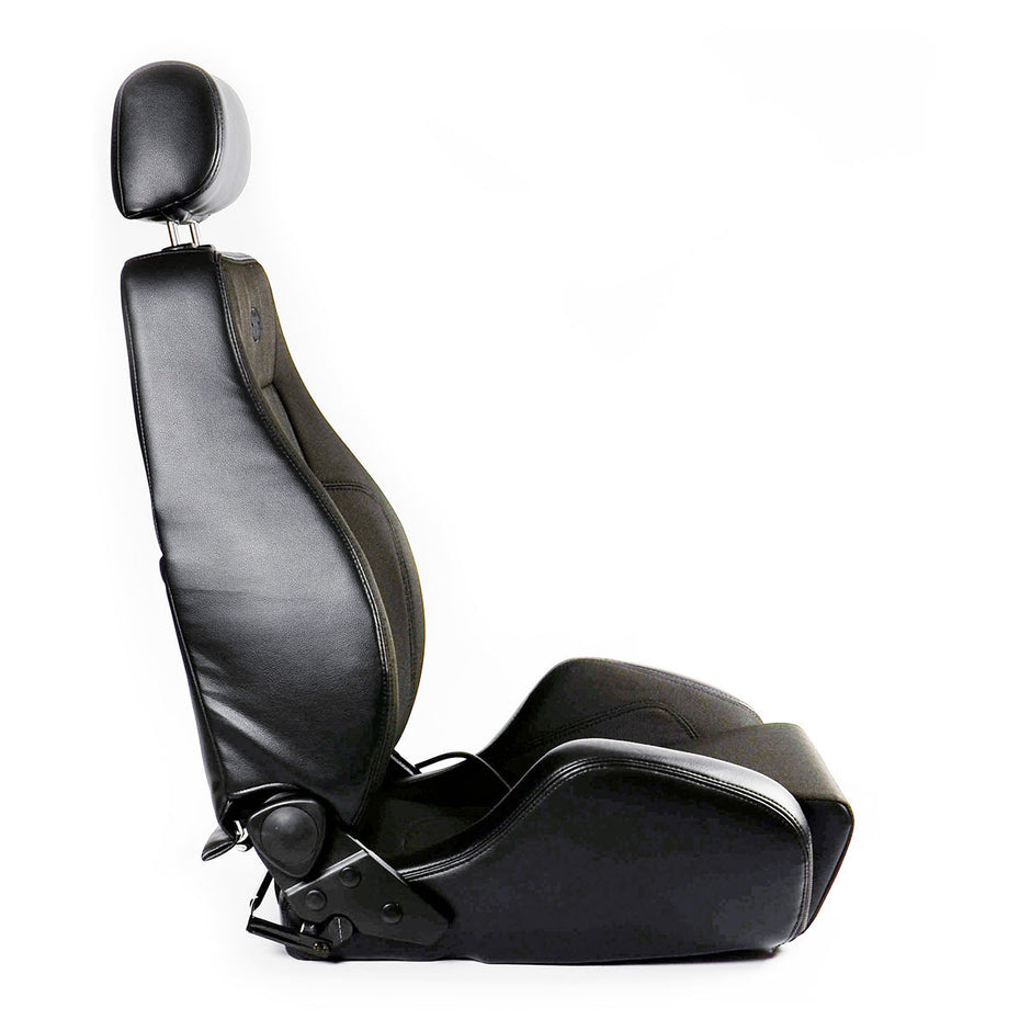 SAAS 4x4 Sports Seat Black Cloth / PU ADR Compliant