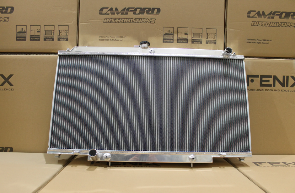 Nissan GU Patrol TD42 Full Alloy Performance Radiator - Polished