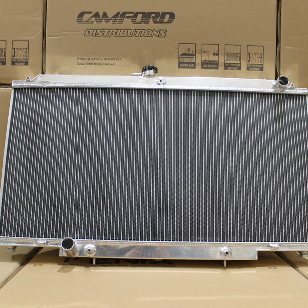 Nissan GU Patrol TD42 Full Alloy Performance Radiator - Polished