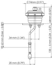 Turbosmart IWG75 Internal Wastegate Actuator - Mazda 3 MPS/Mazda 6 MPS