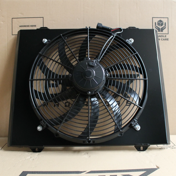 FENIX Holden VL Commodore RB30 Custom Built Shroud & 16" 3000CFM Spal Fan