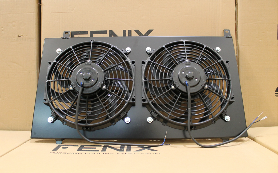 Toyota Cressida MX83 Full Alloy Performance Radiator & Fan Shroud Kit.
