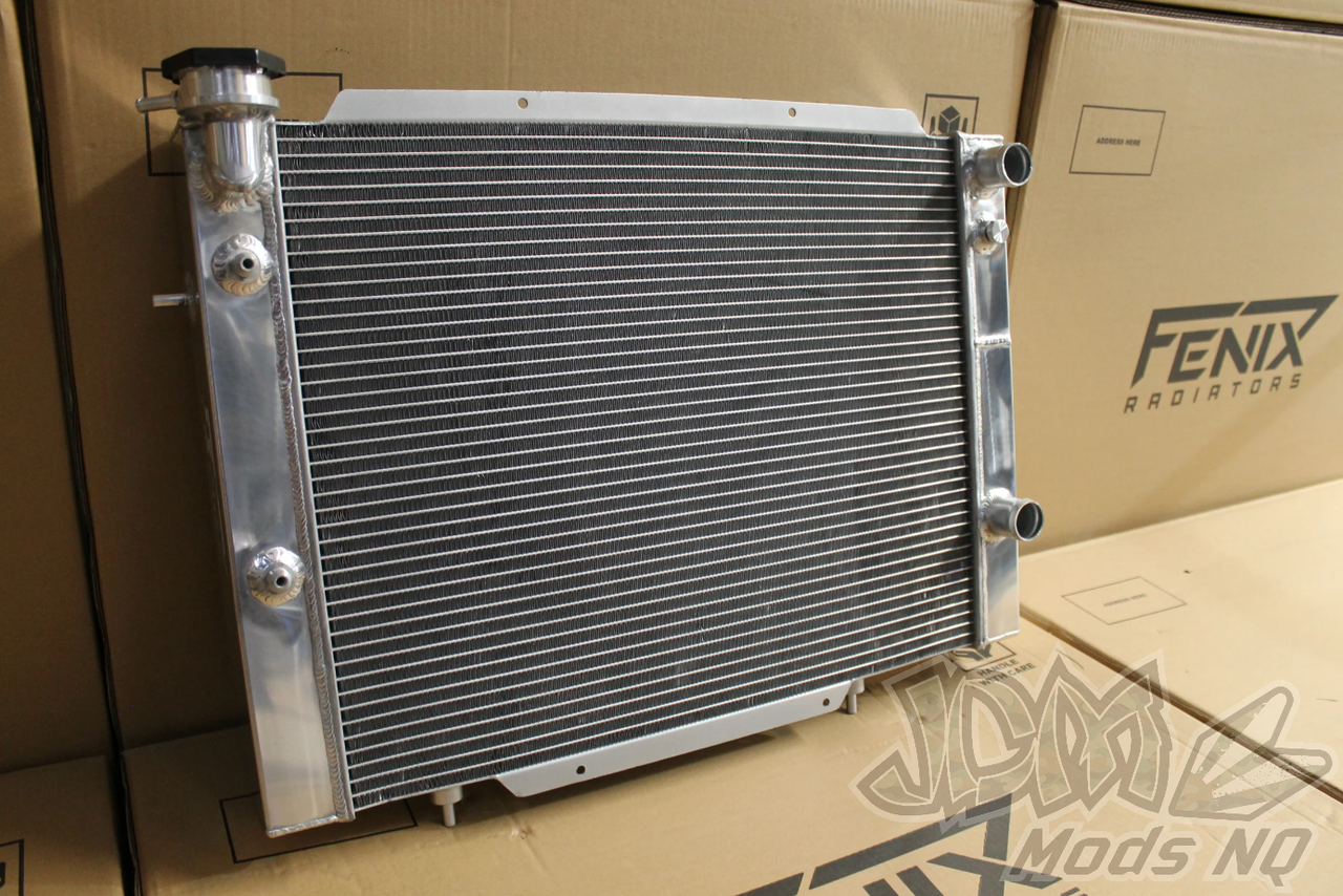 FENIX Holden VB-VC-VH-VK LS1 Conversion Full Alloy Performance Radiator - Polished