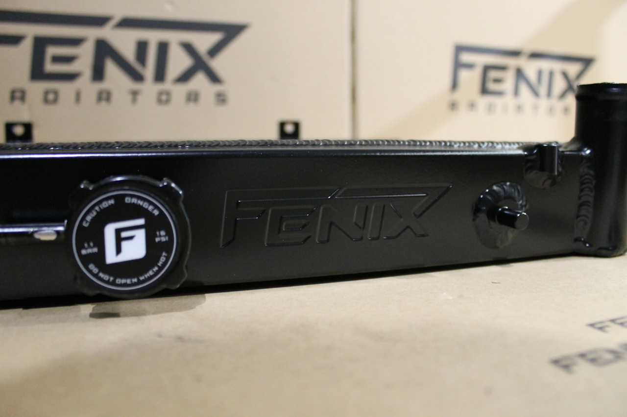 Nissan S13 Silvia / 180SX SR20DET Full Alloy Performance Radiator & Fan Shroud Kit GEN II - Black