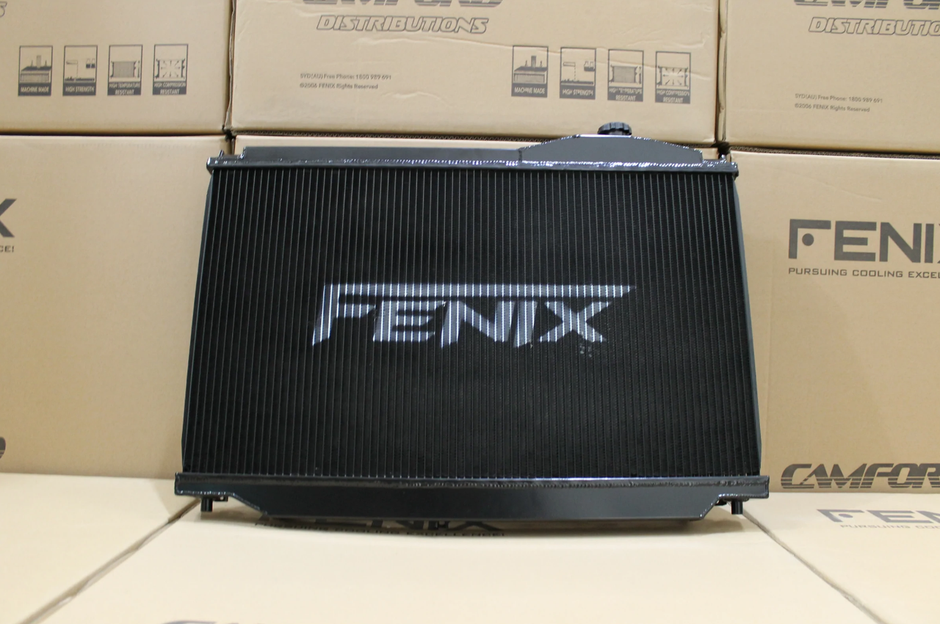 Toyota Soarer JZZ30R Full Alloy Performance Radiator - Black